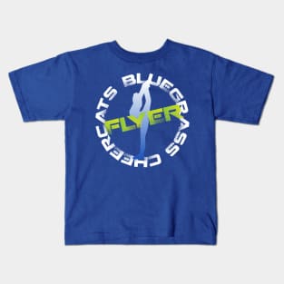 Bluegrass Cheercats FLYER Kids T-Shirt